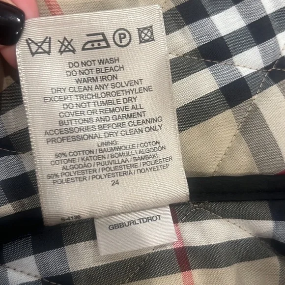 Burberry diamond quilted jacket - Picture 7 of 12